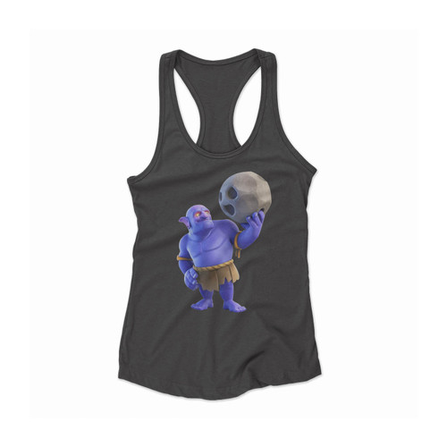 Clash Of Clans Clash Royale Bowler Women Racerback Tank Top