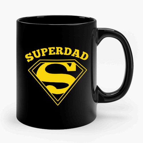 Super Dad Fathers Day Superhero Dad 1 Ceramic Mug