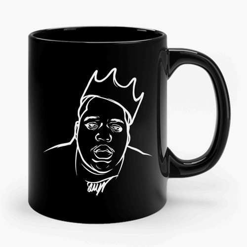 Biggie Smalls Crown Ceramic Mug