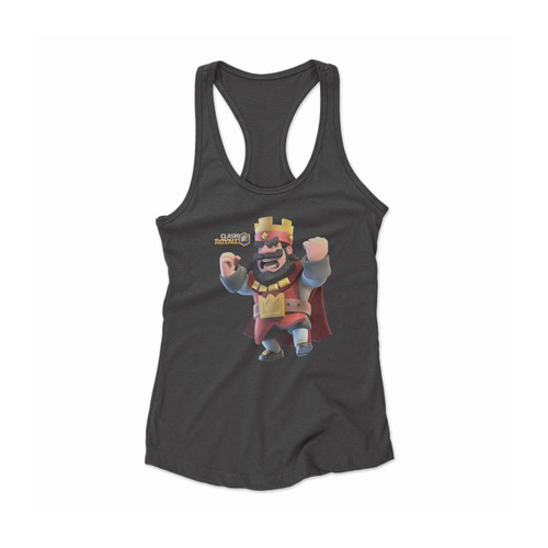 Clash Royale Red King Angry Women Racerback Tank Top