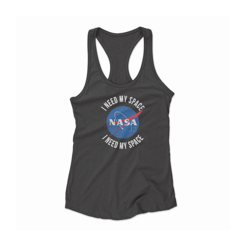 Nasa I Need My Space Women Racerback Tank Top