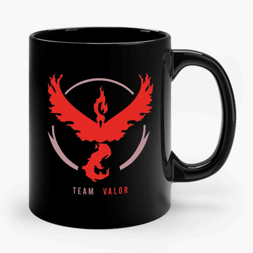 Team Valor Symbol Pokeman Go Ceramic Mug