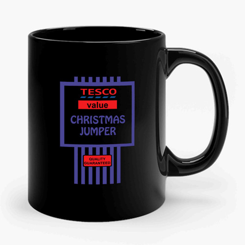 Tesco Value Funny Christmas Novelty Funny Christmas Gift Ceramic Mug