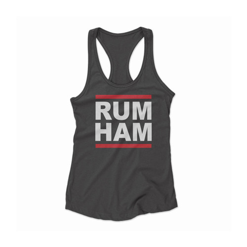 Rum Ham Women Racerback Tank Top