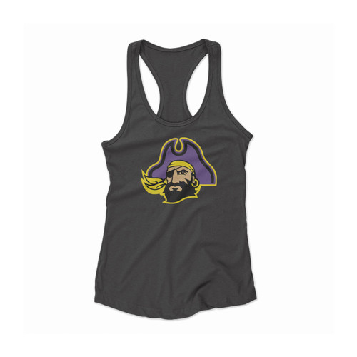 East Carolina Pirates Basketball Women Racerback Tank Top