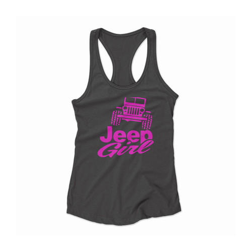 Jeep Girl Women Racerback Tank Top