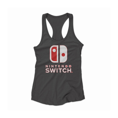 Nintendo Switch Logo Women Racerback Tank Top