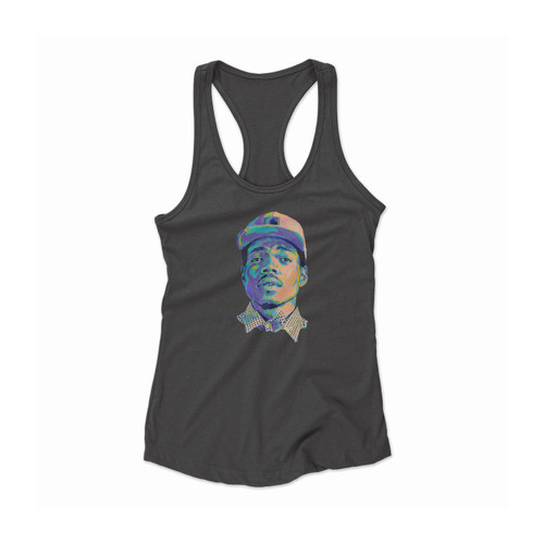 Chance The Rapper 1 Women Racerback Tank Top