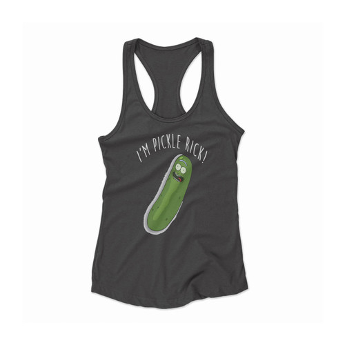 Rick And Morty I'm Pickle Rick Women Racerback Tank Top