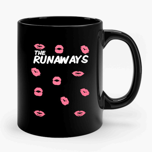 The Runaways 1977 Tour Concert Ceramic Mug