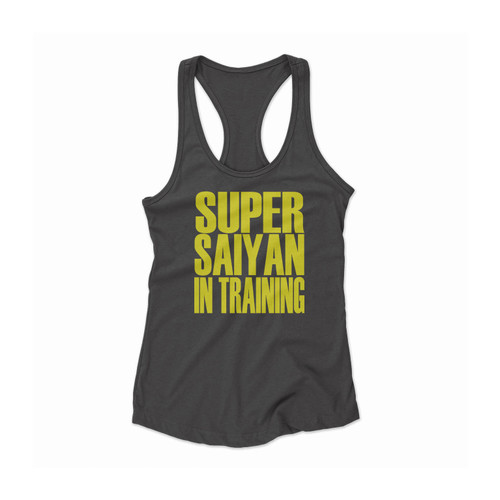 Super Saiyan In Training Women Racerback Tank Top