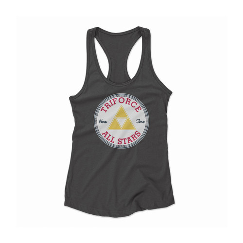 All Star Hero Triforce Women Racerback Tank Top