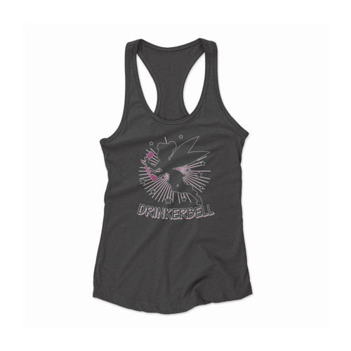 Drinkerbell 1 Women Racerback Tank Top