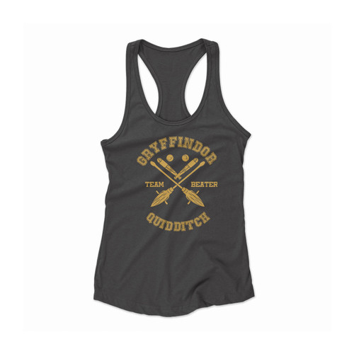 Harry Potter Gryffindor Quidditch Hogwarts Women Racerback Tank Top