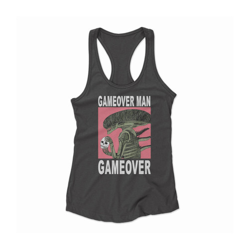 Game Over Night Edition Women Racerback Tank Top