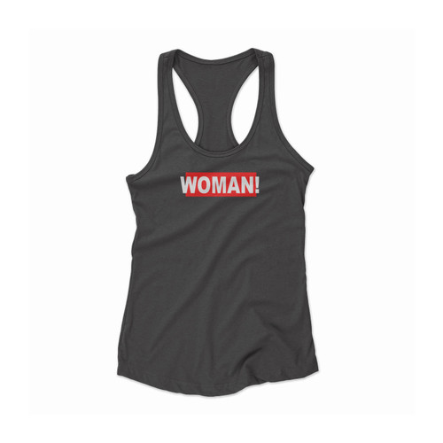 Woman Red Box Women Racerback Tank Top
