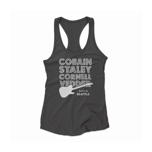 Seattle Grunge Legends Women Racerback Tank Top Seattle Grunge Legends Women Racerback Tank Top