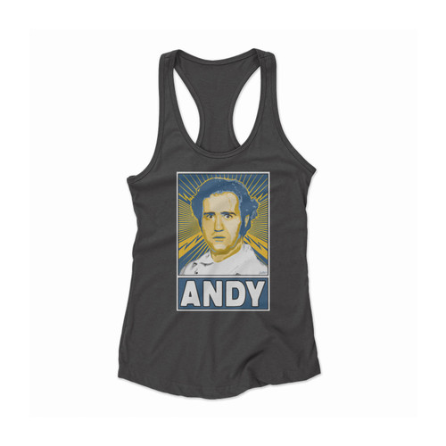 Andy Kaufman 1 Women Racerback Tank Top