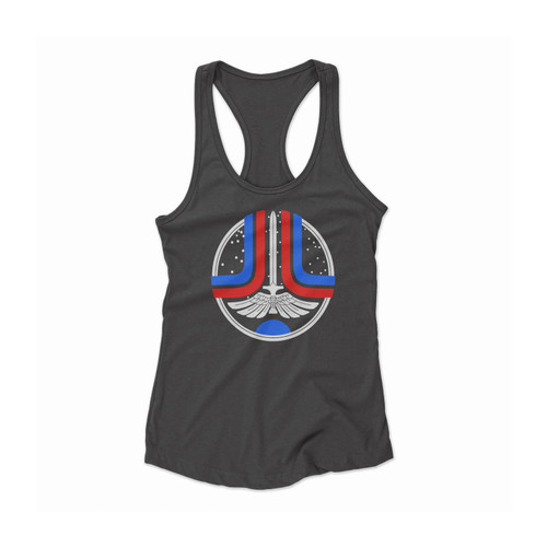 The Last Starfighter Star League Logo Movie Women Racerback Tank Top