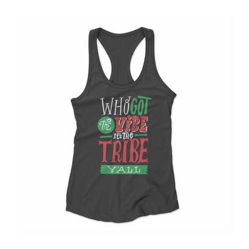 Tribe Called Quest Music Quotes Women Racerback Tank Top