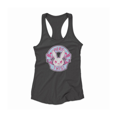 Nerf Overwatch Bunny Women Racerback Tank Top