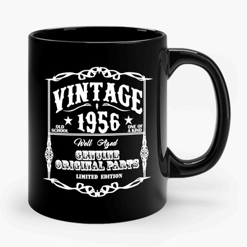 Vintage 1956 Aged To Perfection Ceramic Mug