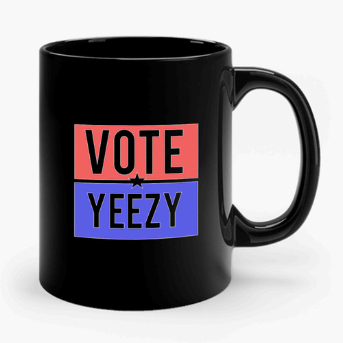 Vote Yeezy Kanye West 2020 Ceramic Mug