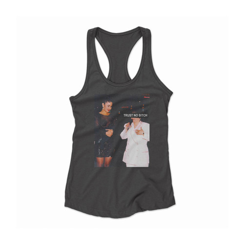 Selena Trust No Bitch Women Racerback Tank Top