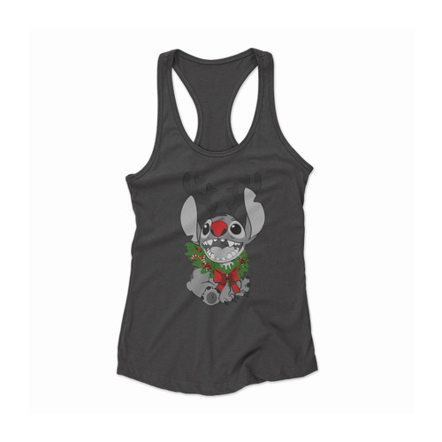 Stitch Christmas Women Racerback Tank Top