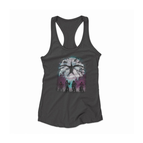 Theres Something Strange Women Racerback Tank Top