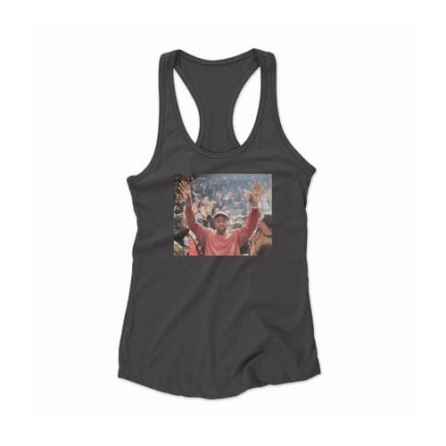 Kanye West Hand Up Women Racerback Tank Top