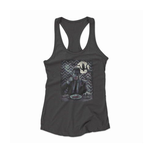 Twin Peaks Art Women Racerback Tank Top