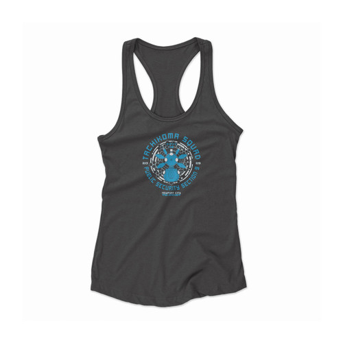 Tachikoma Squad Robot Tank Cyberpunk Gits Women Racerback Tank Top