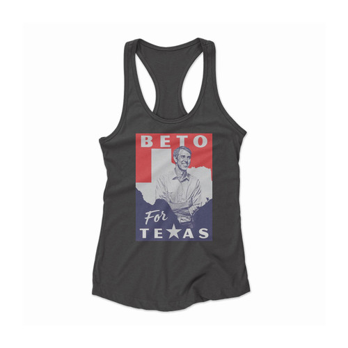 Beto For 2018 Senate Election Women Racerback Tank Top