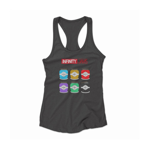 Avengers Infinity War Thanos Infinity Gauntlet Infinity Stones Women Racerback Tank Top