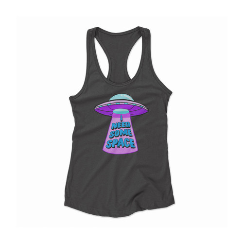 I Need Some Space Ufo Women Racerback Tank Top