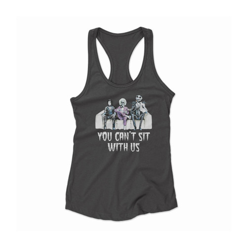 Tim Burton You Cant Sit With Us Women Racerback Tank Top