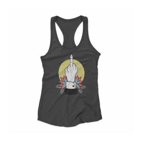 Fuck A Silver Lining Panic! At The Disco Women Racerback Tank Top