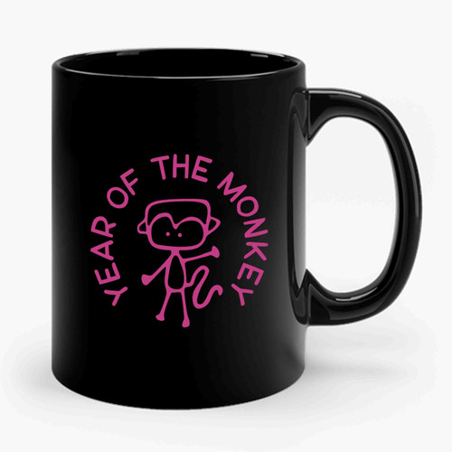 Year Of The Monkey Ceramic Mug