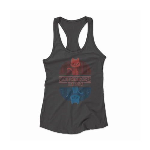 Schrodinger Things Women Racerback Tank Top