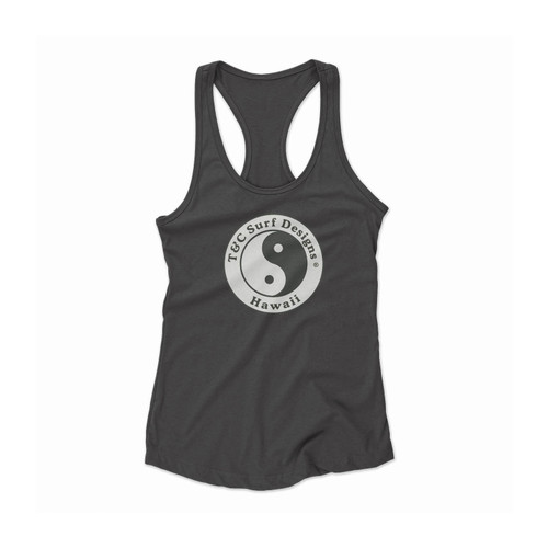 Dublife Vintage Surf T&c Logo Women Racerback Tank Top