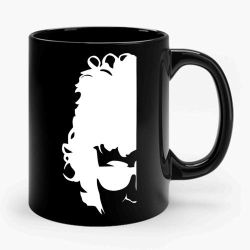 Bob Dylan Half Face Classic Rock Ceramic Mug