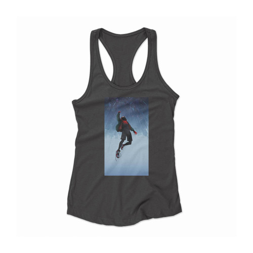 Spiderman Into The Spider-Verse Women Racerback Tank Top