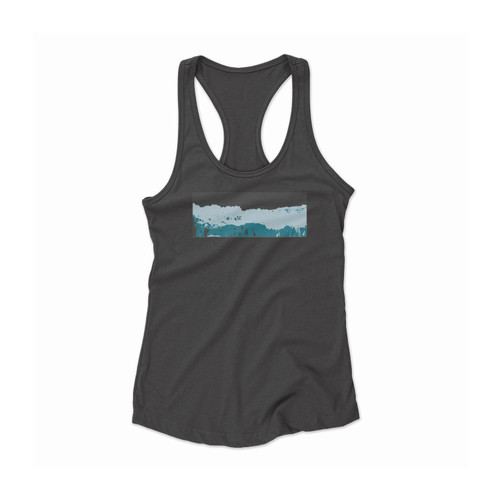Waves Women Racerback Tank Top