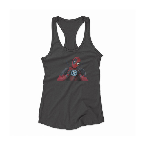 Marvel Comics Deadpool Iron Man Spiderman Women Racerback Tank Top