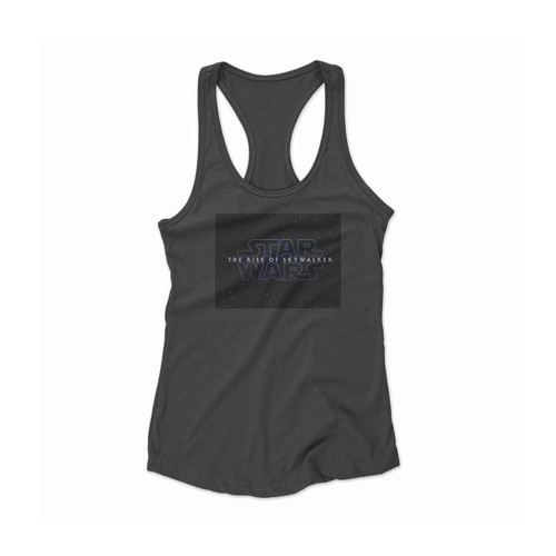 Star Wars The Rise Of Skywalker Poster Star Wars Movie Women Racerback Tank Top