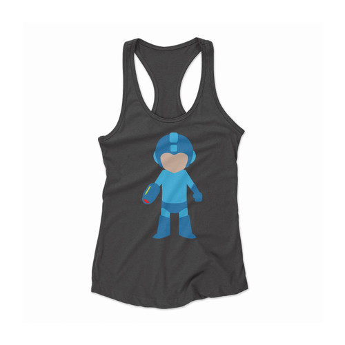 Mega Man Retro Video Game Women Racerback Tank Top