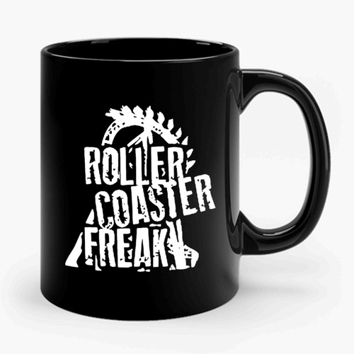 Roller Coaster Freak 1 Ceramic Mug