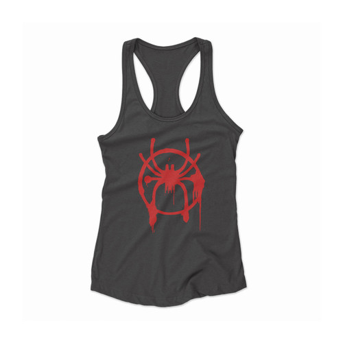 Spiderman Into The Spider Verse Women Racerback Tank Top