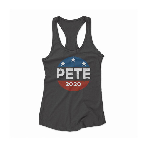 Vintage Mayor Pete Buttigieg For President 2020 Women Racerback Tank Top
